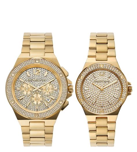 michael kors ladies watch and bracelet set|michael kors couple watches set.